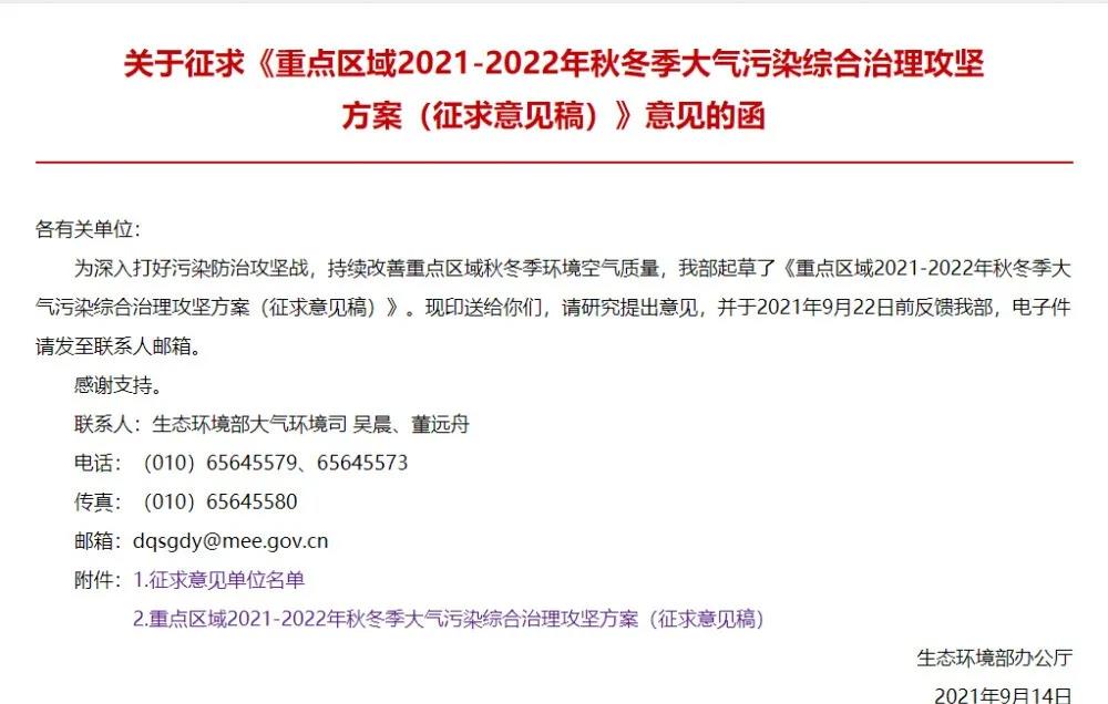 秋冬環保政策輪番打擊，影響開工率