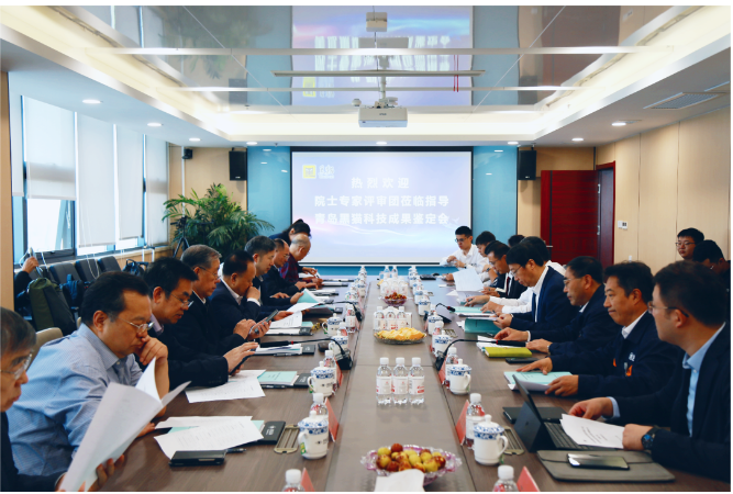 這一重要科技成果的鑒定會于10月30日在青島黑貓公司舉行，由中國石油和化學工業聯合會主持。鑒定專家組在考察現場，聽取項目組的匯報，審查相關資料后，經過深入質詢和討論，一致通過了鑒定。